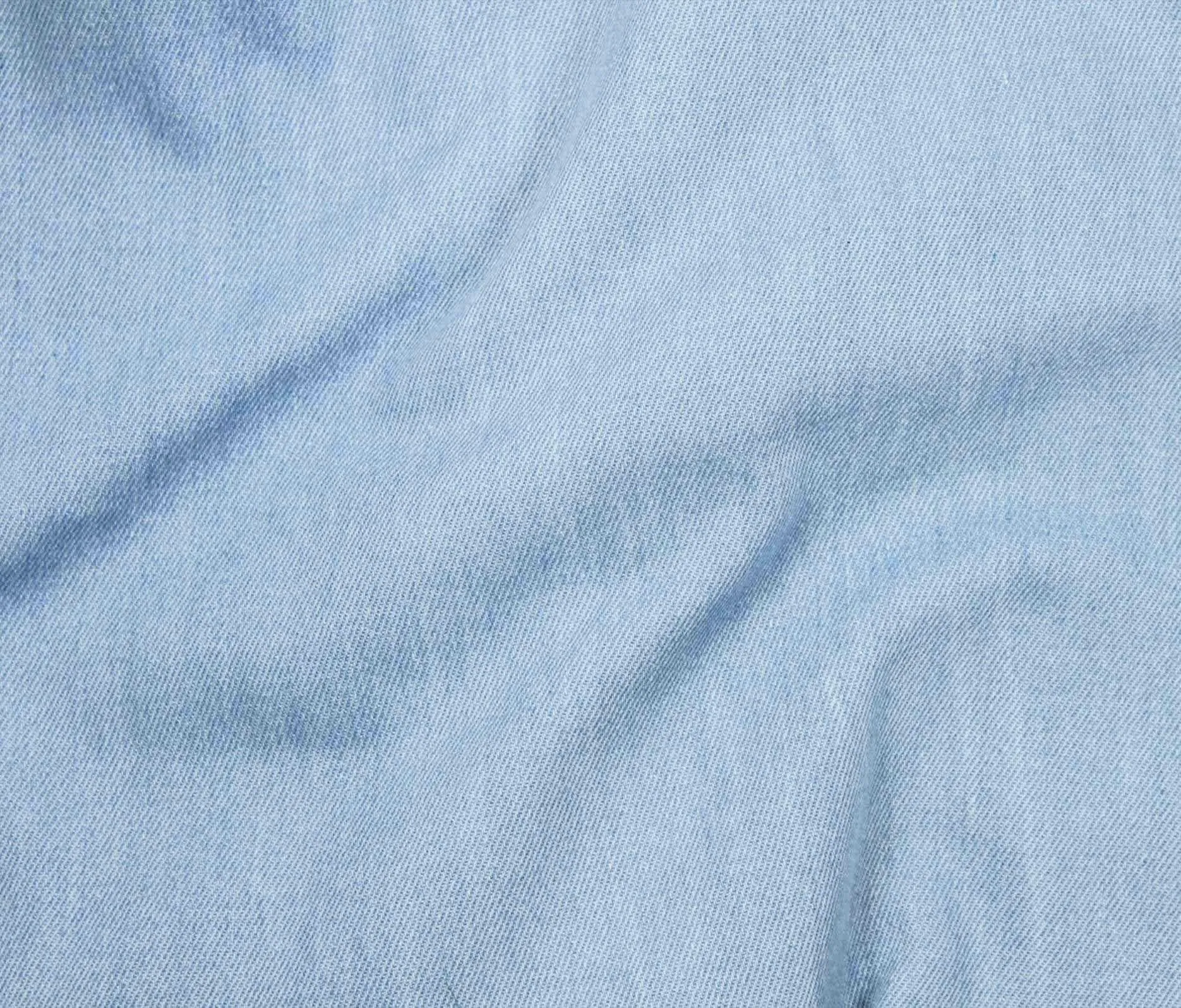 10oz Cotton Denim - Bleached Indigo