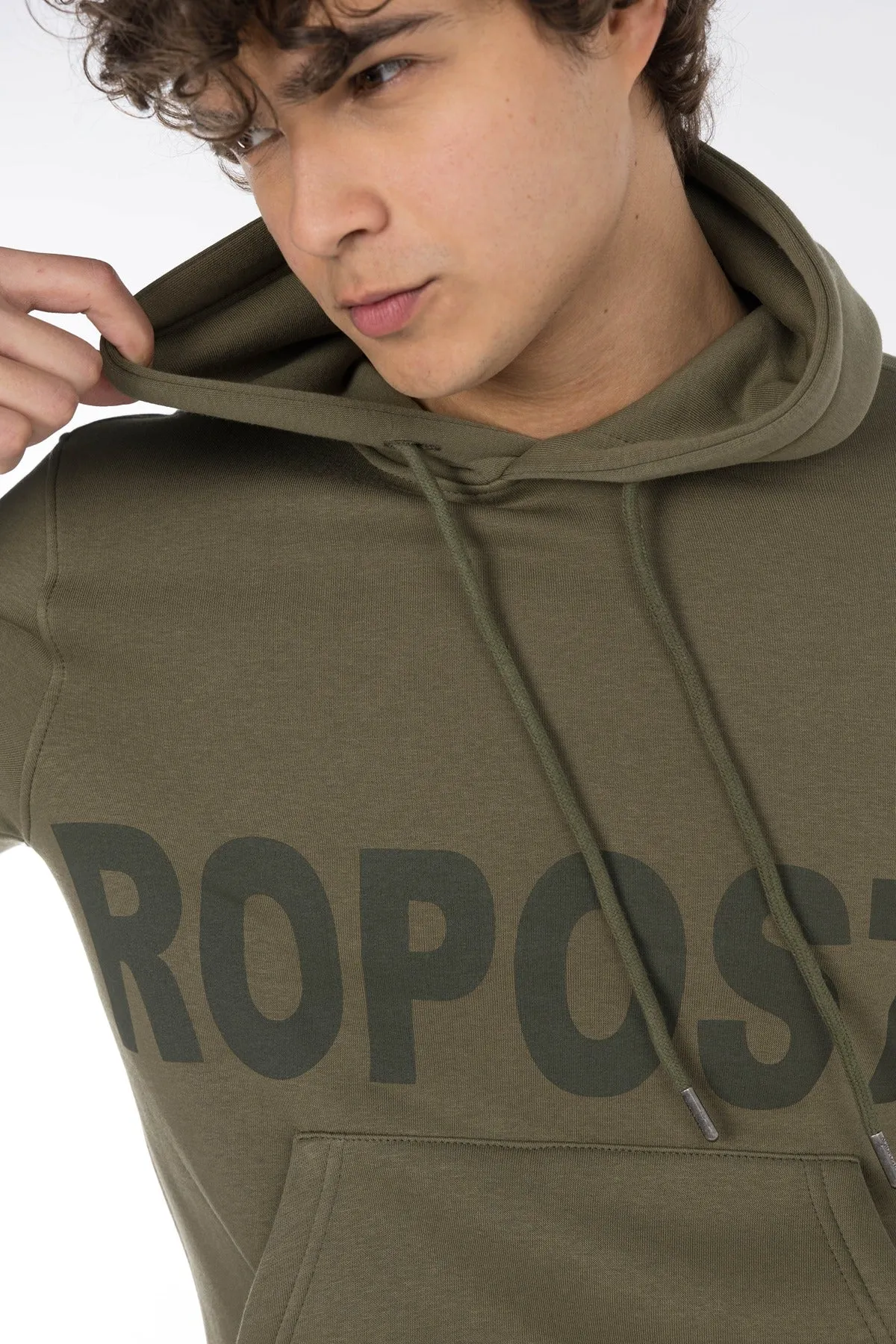 AEROPOSTALE HOODIE-WILDCAT KHAKI