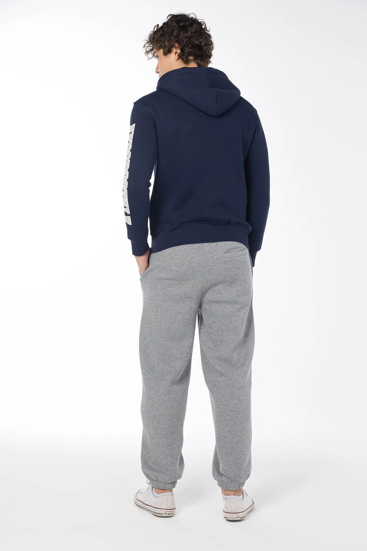 AEROPOSTALE NY SHIELD FULL ZIP HOODIE-NAVY