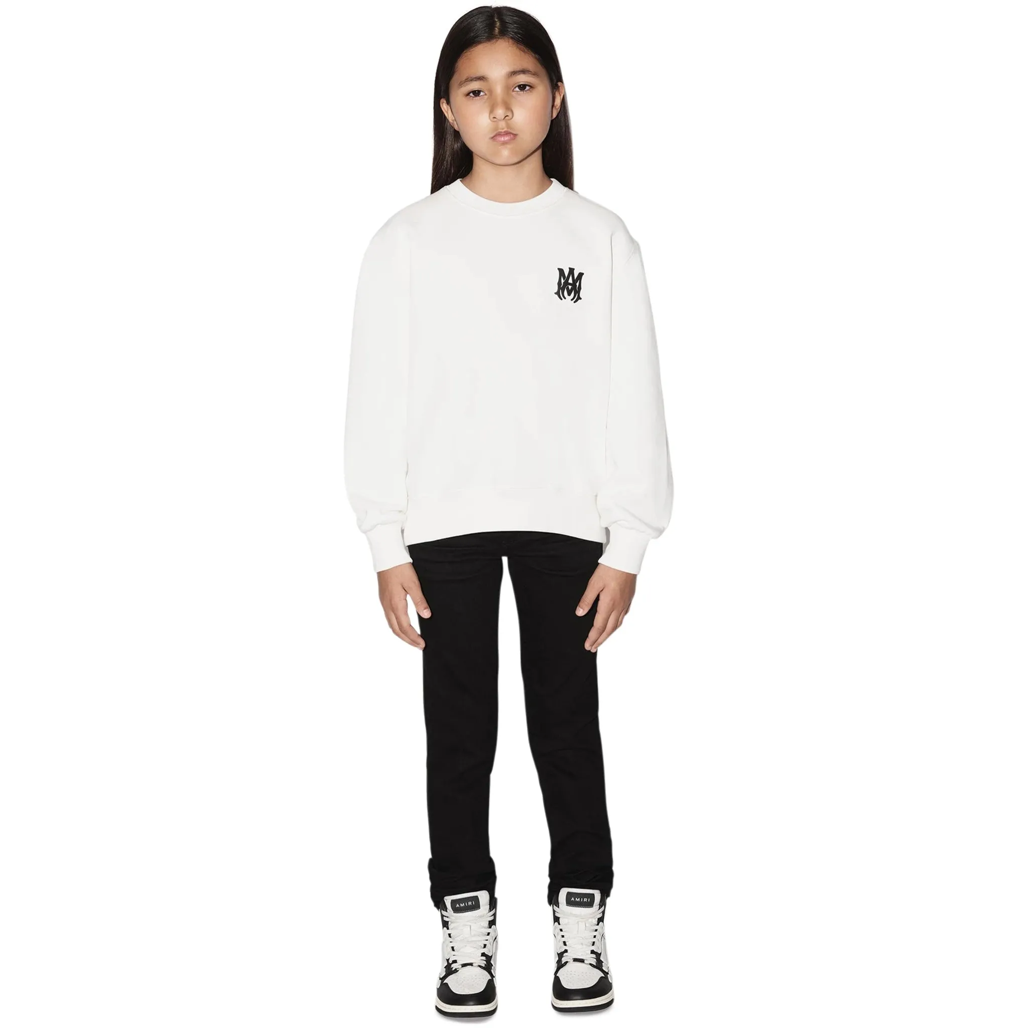 Amiri Kids MA White Sweatshirt