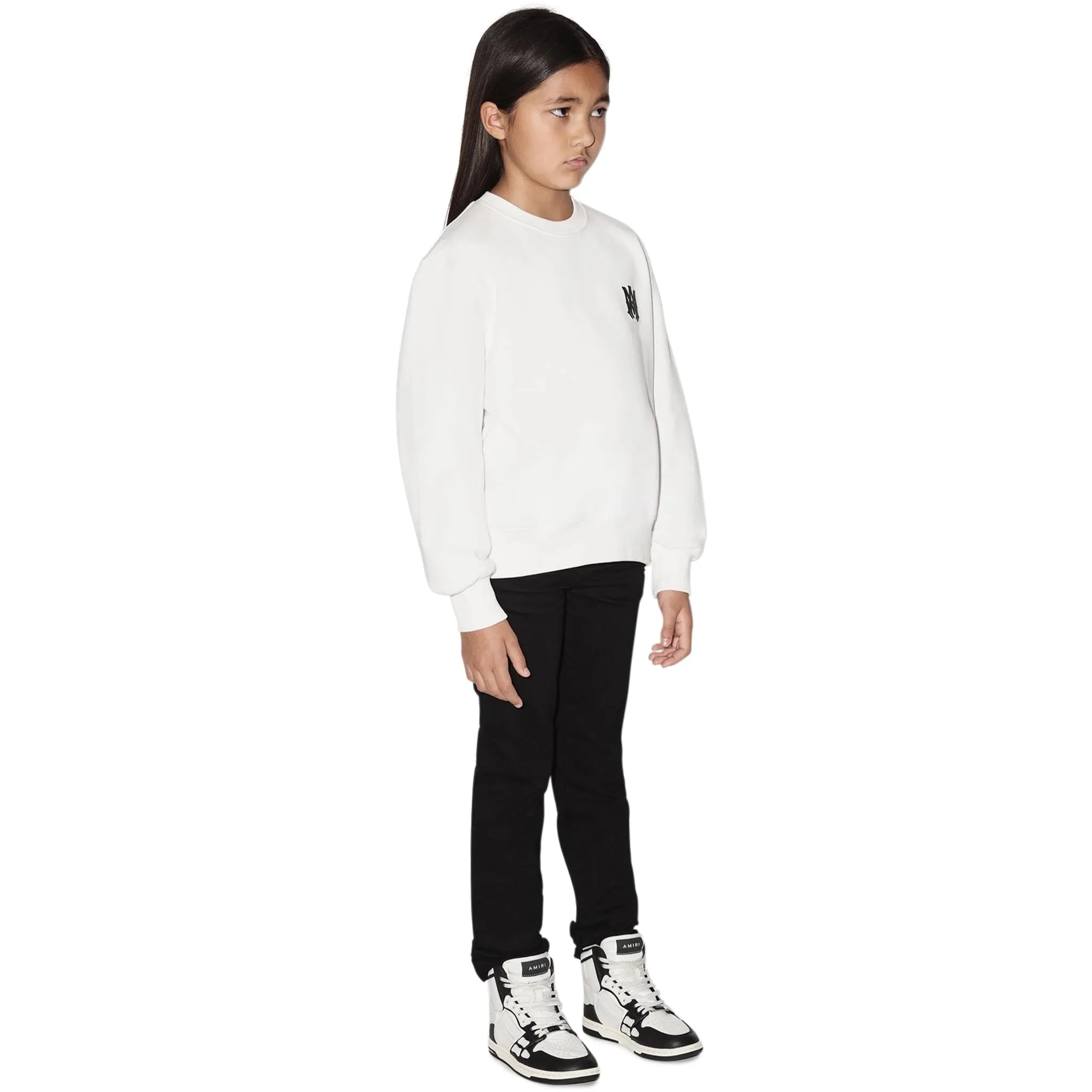 Amiri Kids MA White Sweatshirt