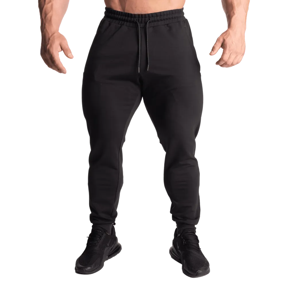 BETTER BODIES  ESSENTIAL SWEATPANTS (Black) - ملابس رياضية
