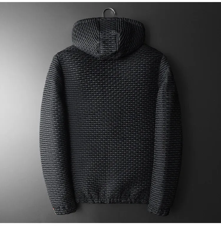 Black Micro-Quilted Jacket