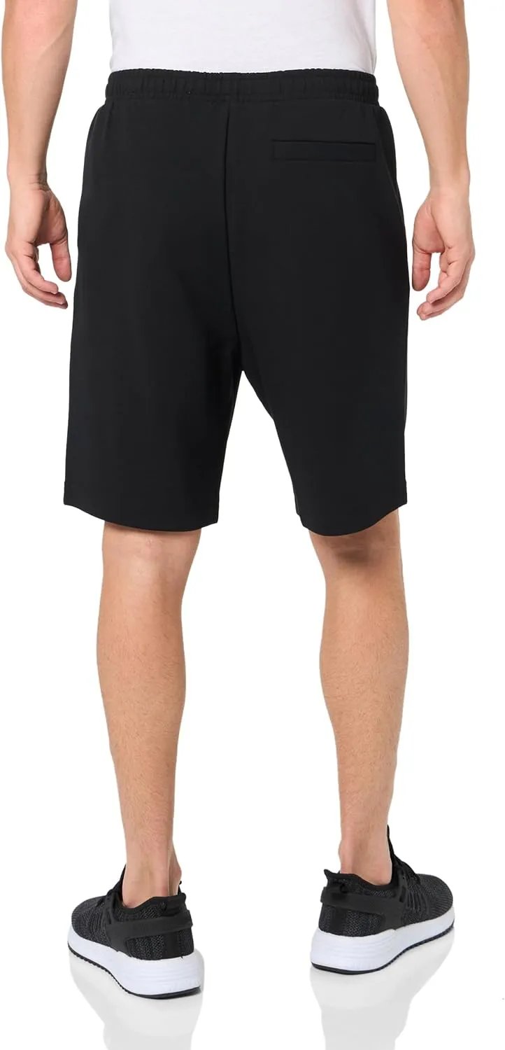 BOSS Men's Structured Jersey Drawstring Waist Shorts