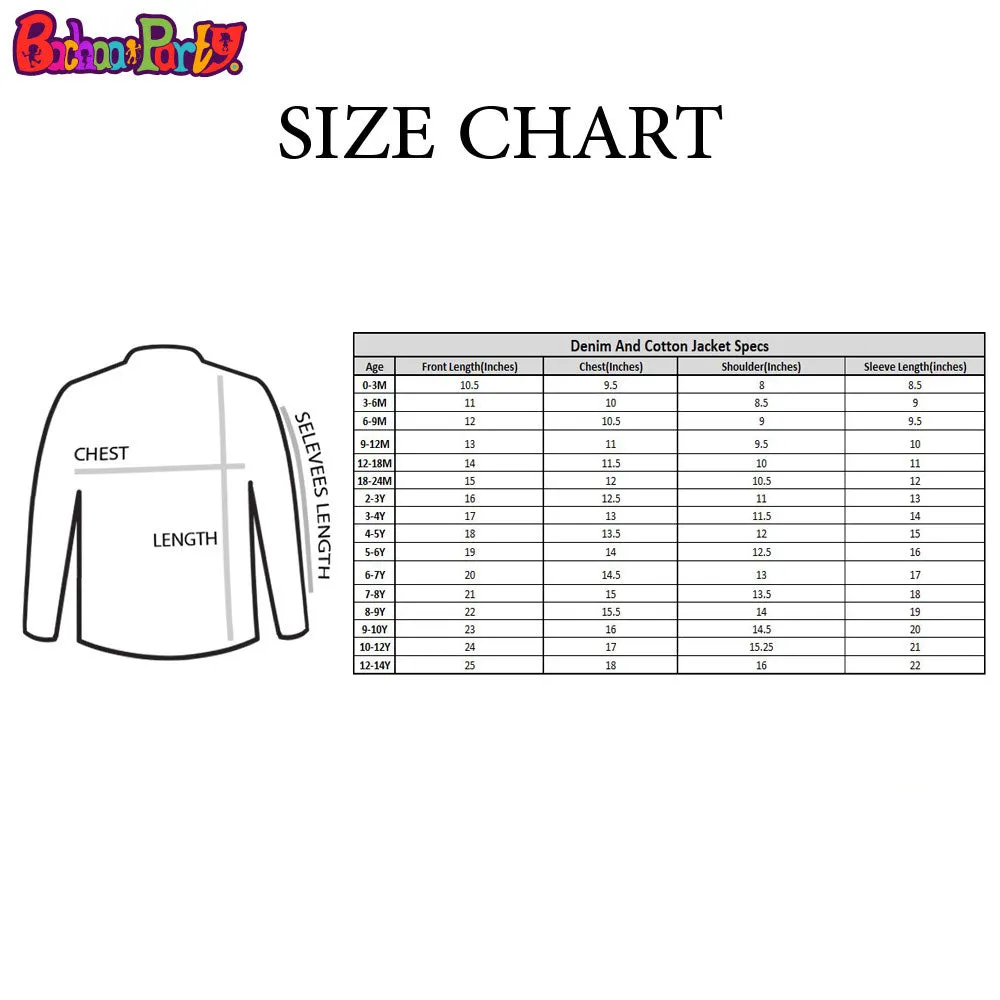 Boys Denim Jacket Basic W22- Ice Blue