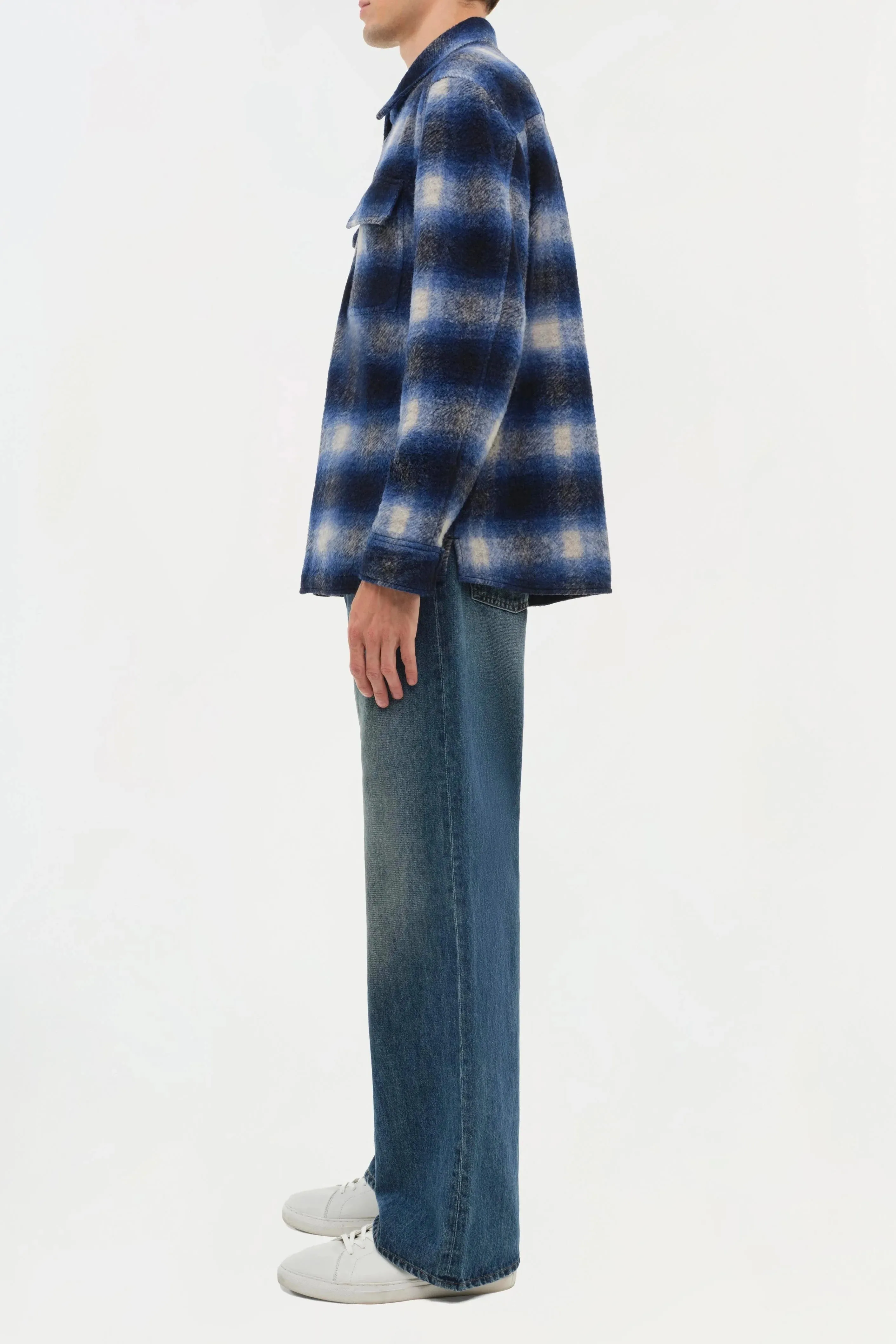 Caleb Plaid Shirt Jacket