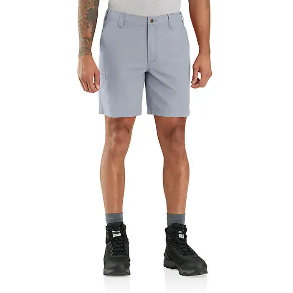 Carhartt Rugged Flex® Relaxed Fit Canvas Work Short Seacliff