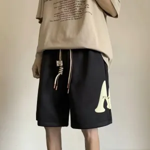 Casual Drawstring Sports Shorts