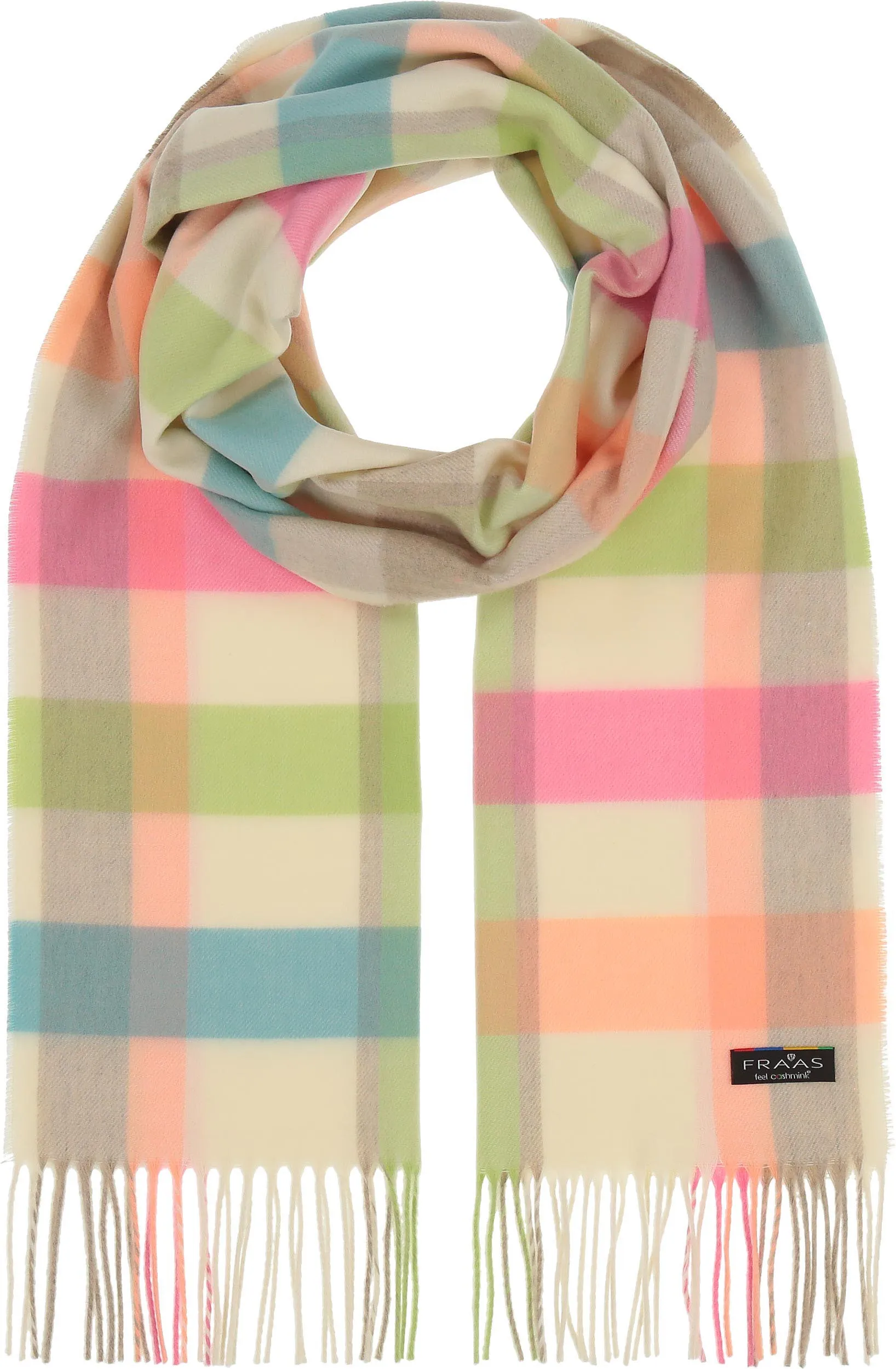 Check Plaid Cashmink Scarf