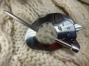 Cozy Fox Scarf Ring