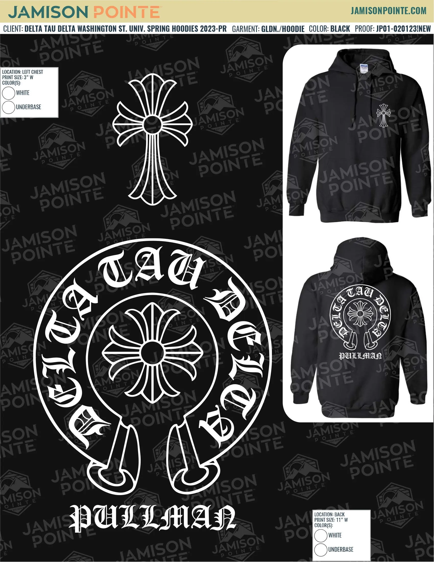 Delta Tau Delta Washington State University Spring Hoodies