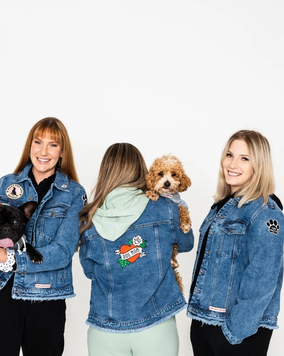 Denim Jacket: Dog Mum   3 Patches