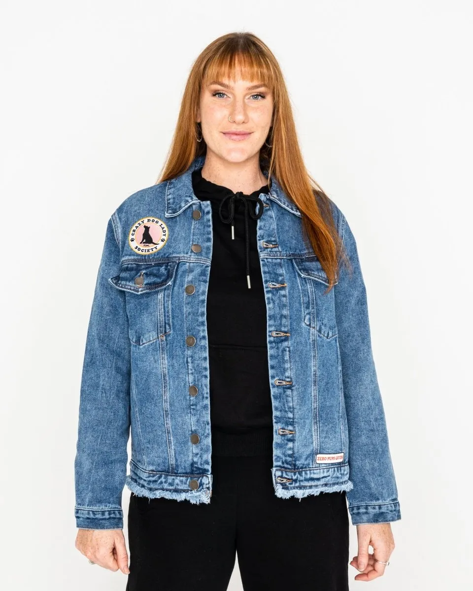 Denim Jacket: Dog Mum   3 Patches