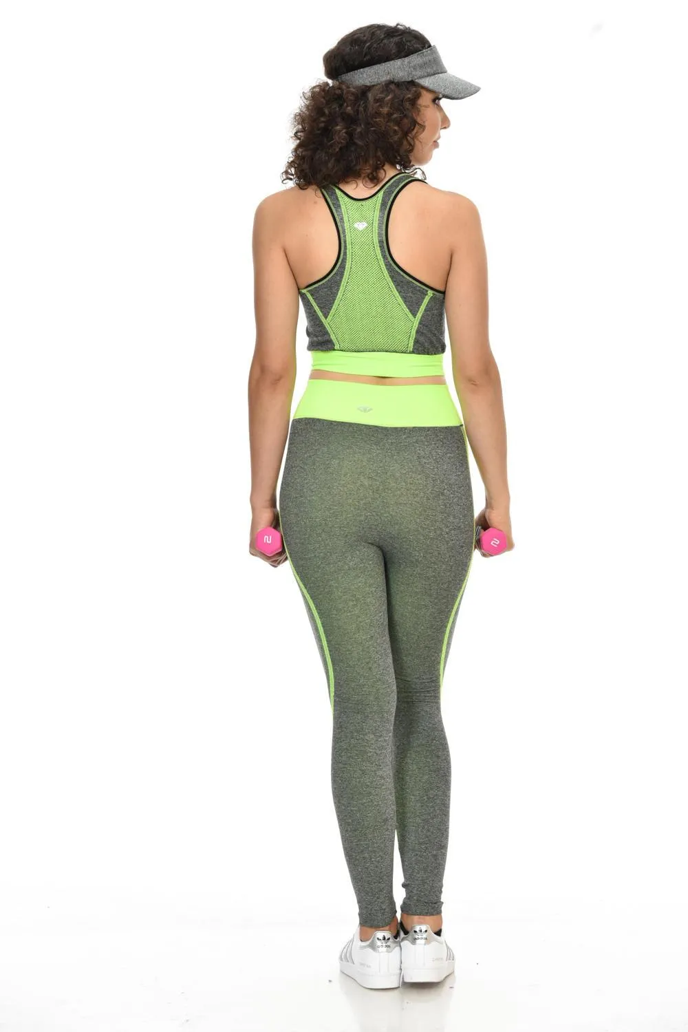 Diamante Women's Power Flex Yoga Pant Legging Sportswear - Style C170