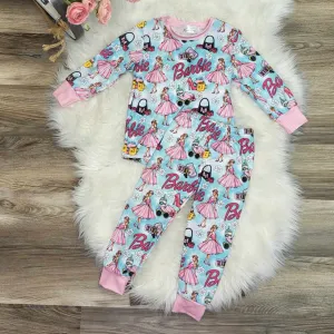 Doll Character Themed Pajama Set