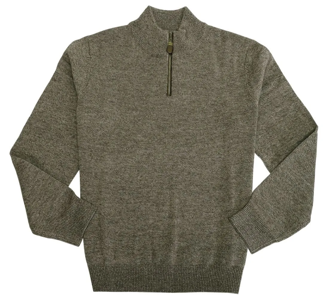 Elevate Your Wardrobe with the Versatile Quarter Zip Mockneck Sweaters in Extra Fine Merino Wool - Available in 10 Vibrant Colors