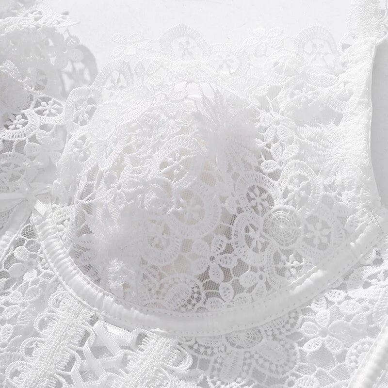 French Lace Lingerie Set  Elegance and Comfort Redefined
