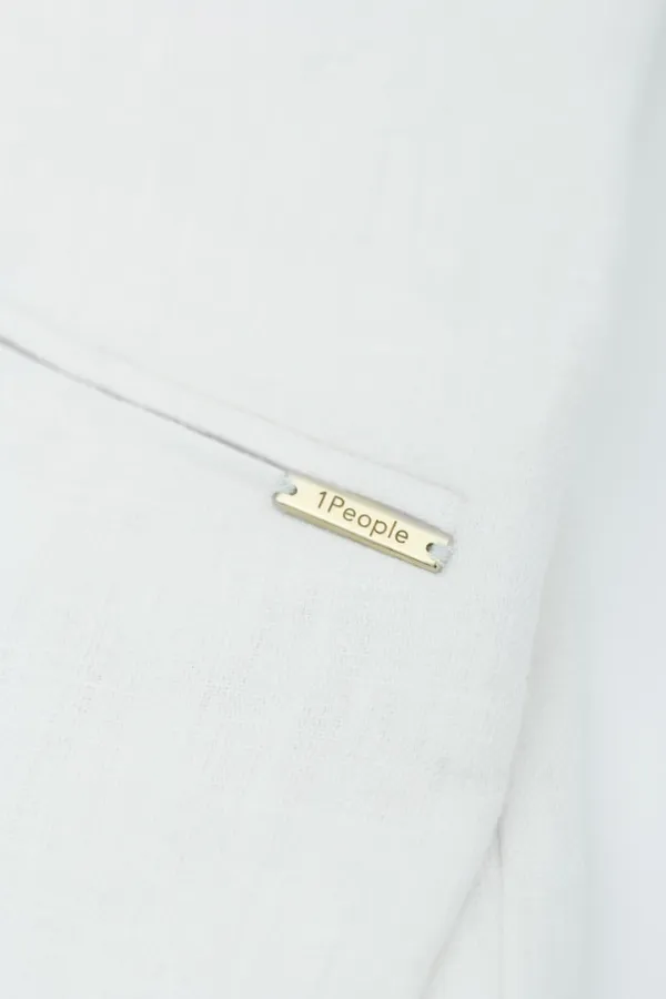 French Riviera NCE Wide Leg Pants In Porcelain