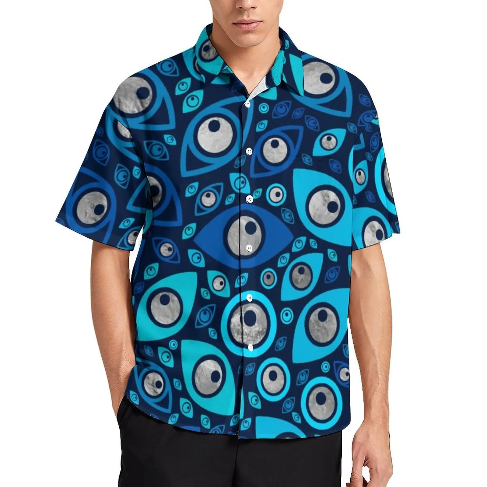 Greek Evil Eye Casual T-Shirts