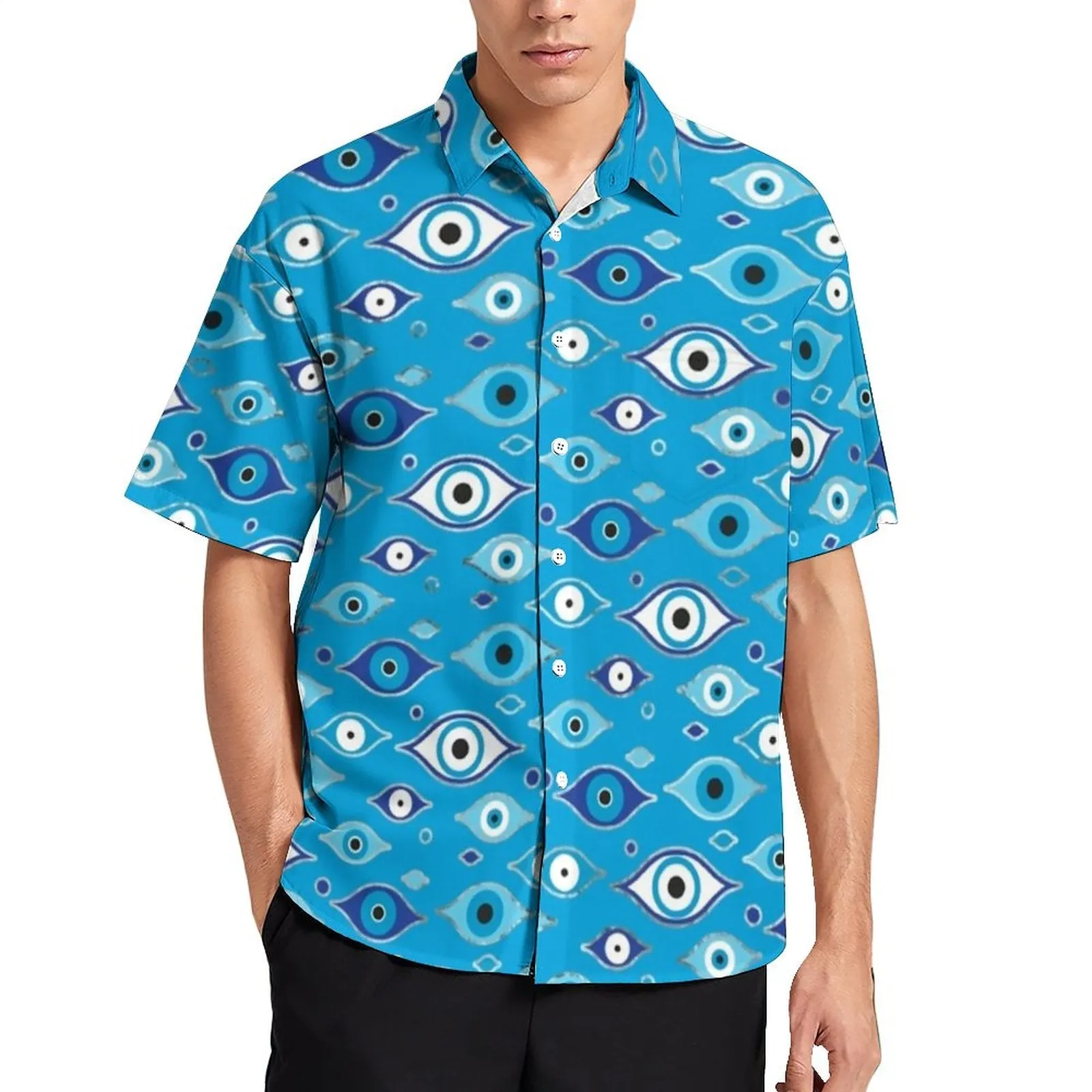 Greek Evil Eye Casual T-Shirts