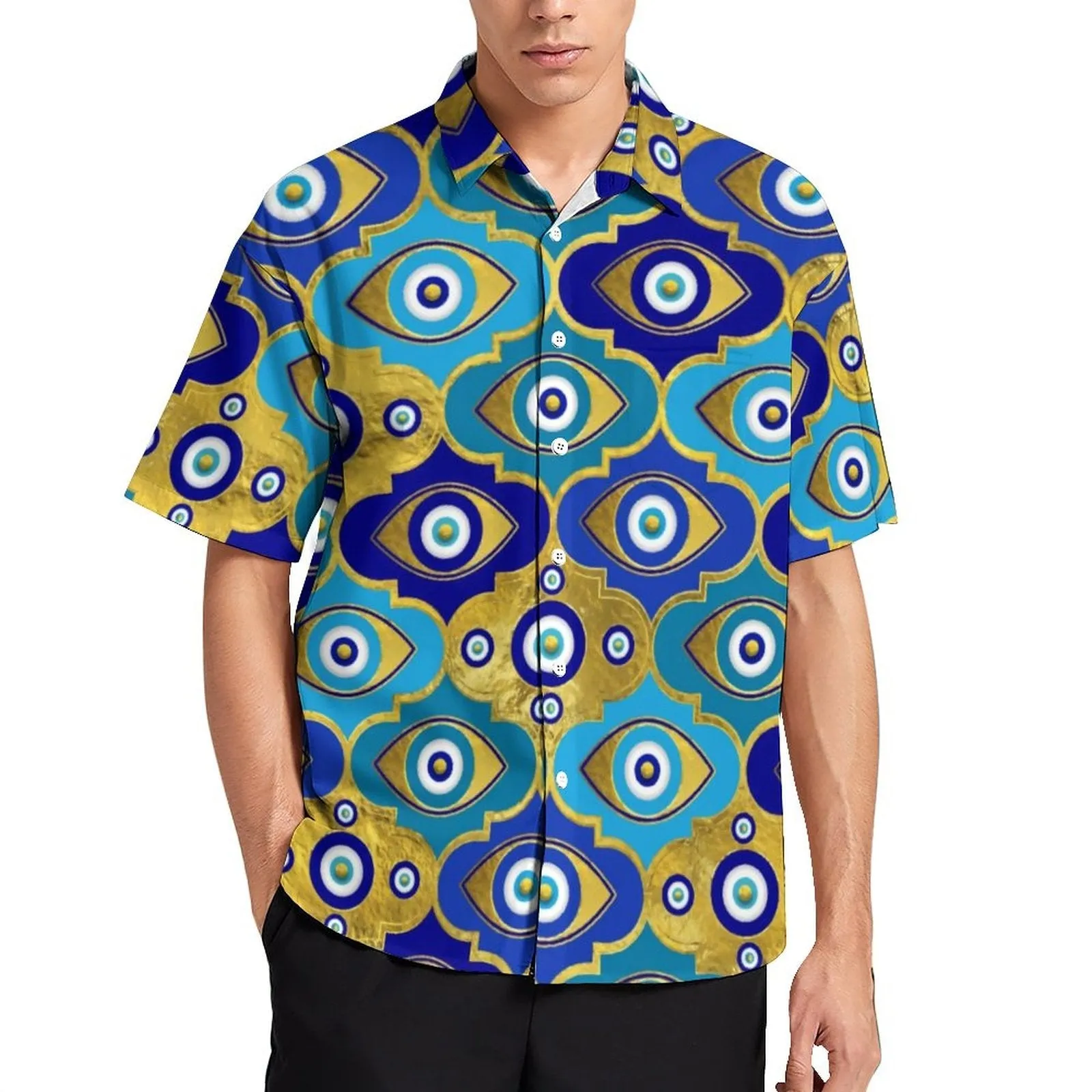 Greek Evil Eye Casual T-Shirts