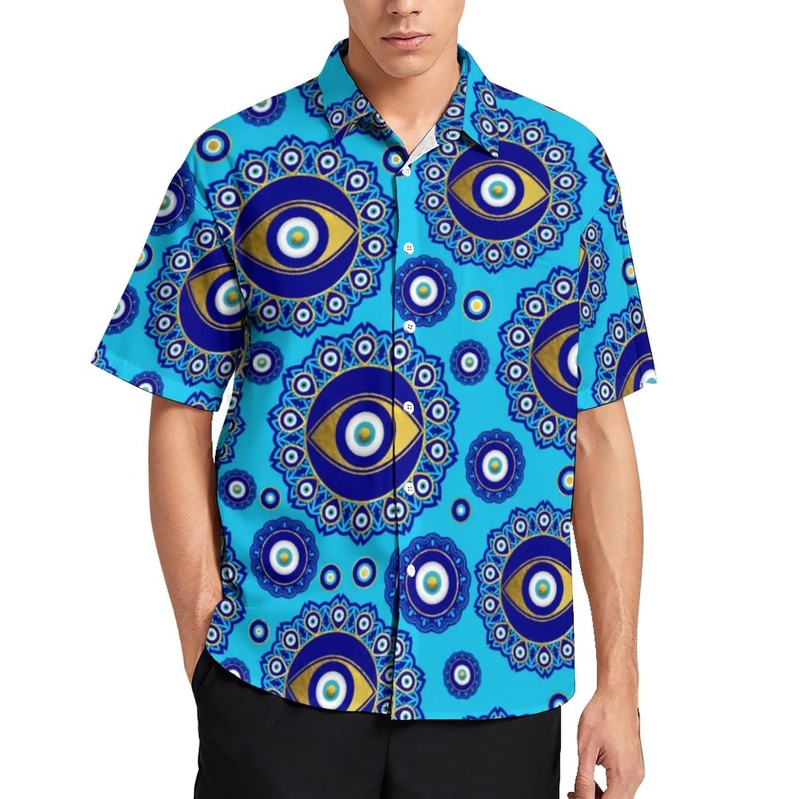 Greek Evil Eye Casual T-Shirts