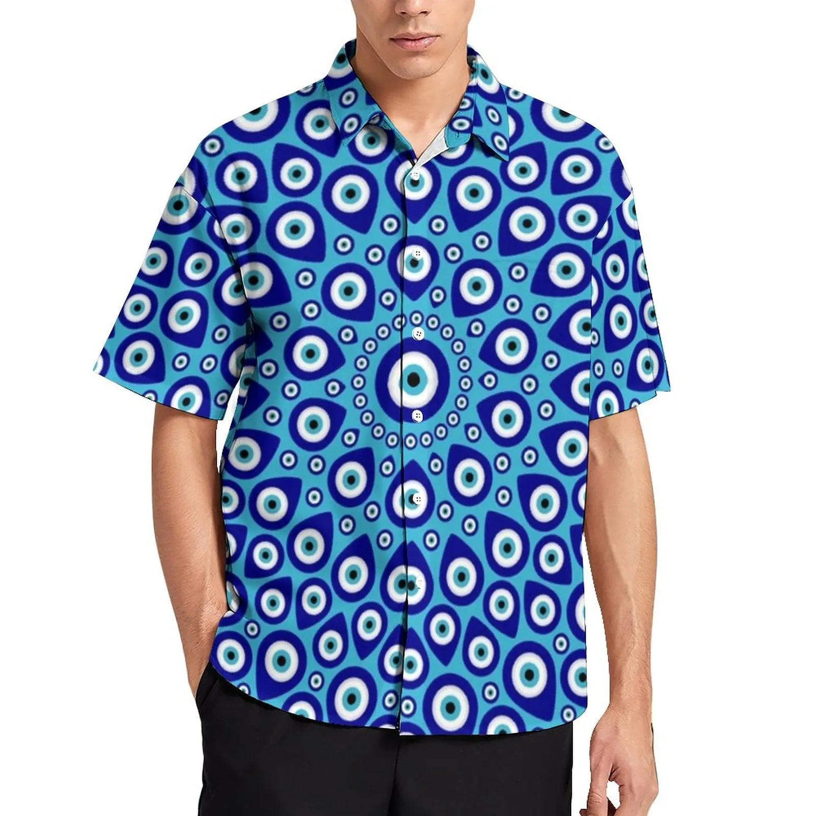 Greek Evil Eye Casual T-Shirts