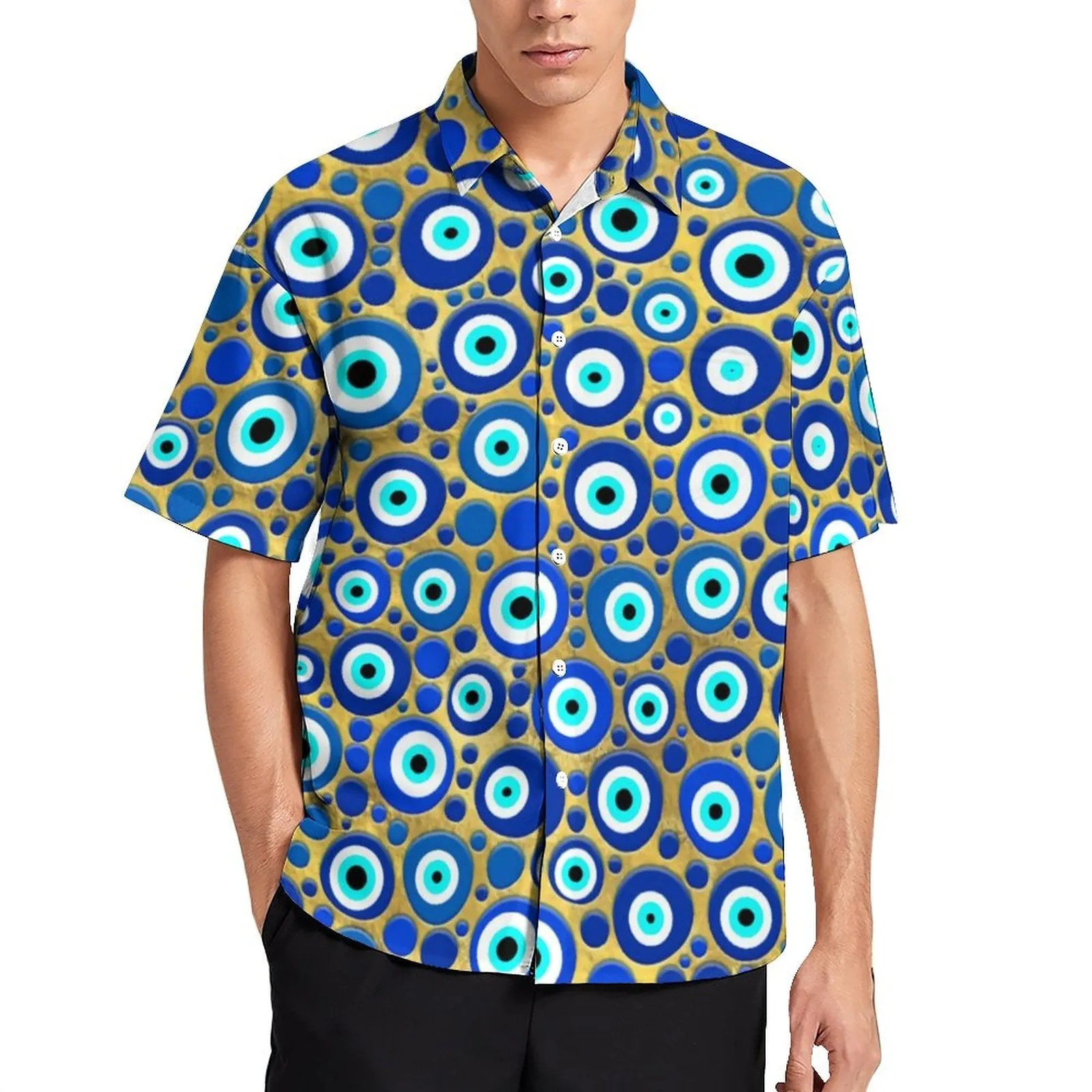 Greek Evil Eye Casual T-Shirts