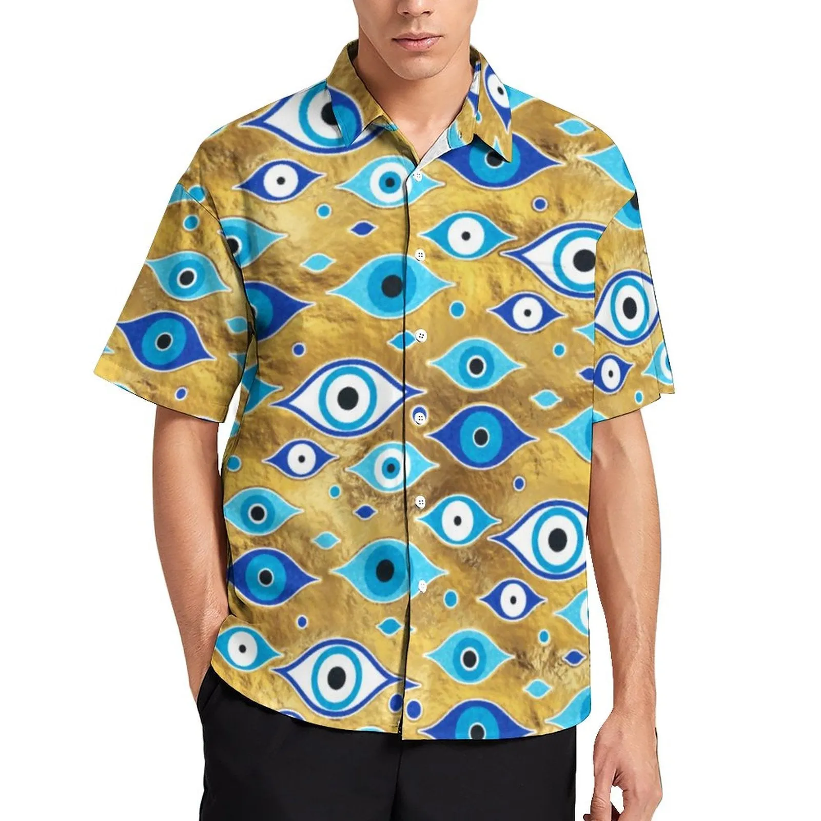 Greek Evil Eye Casual T-Shirts