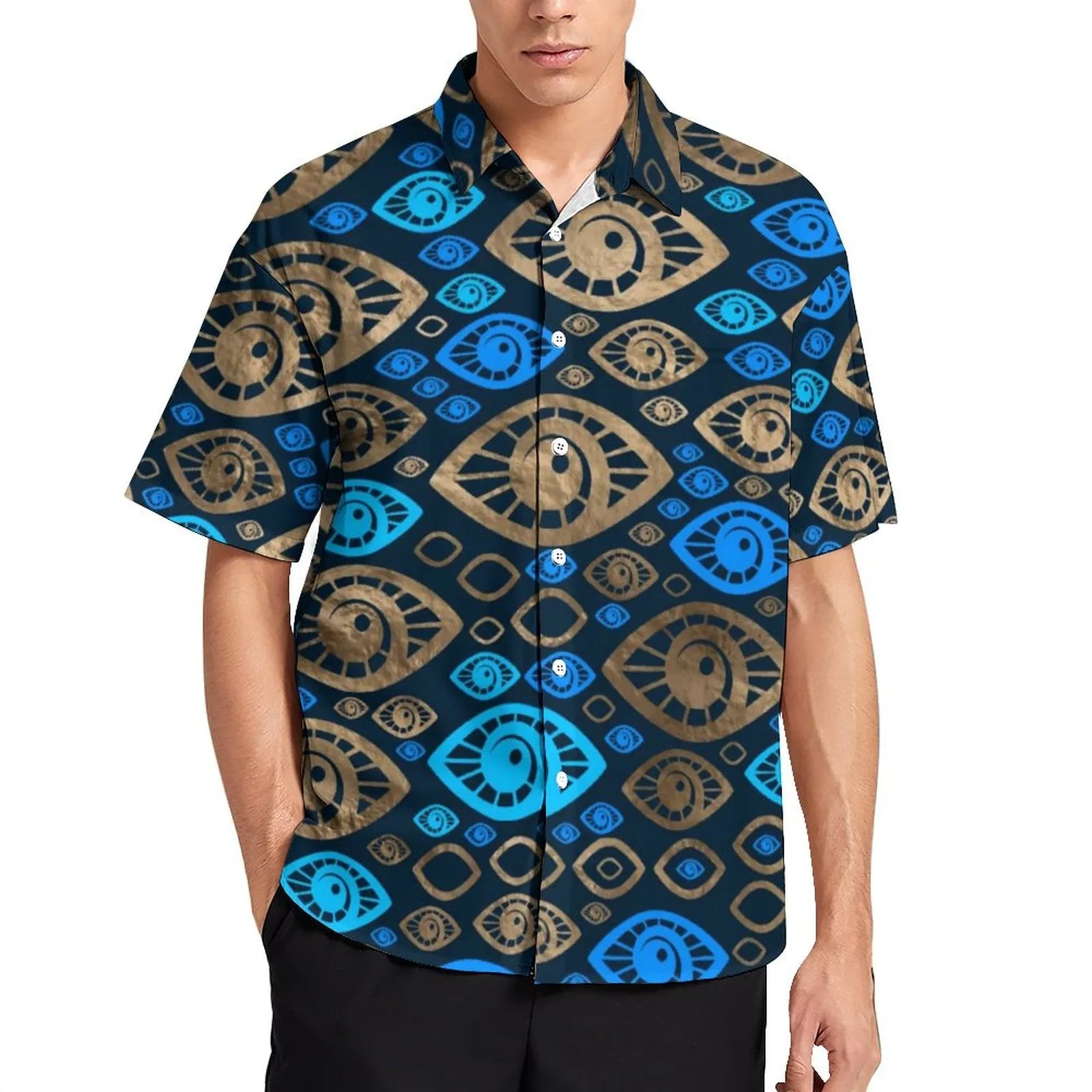 Greek Evil Eye Casual T-Shirts
