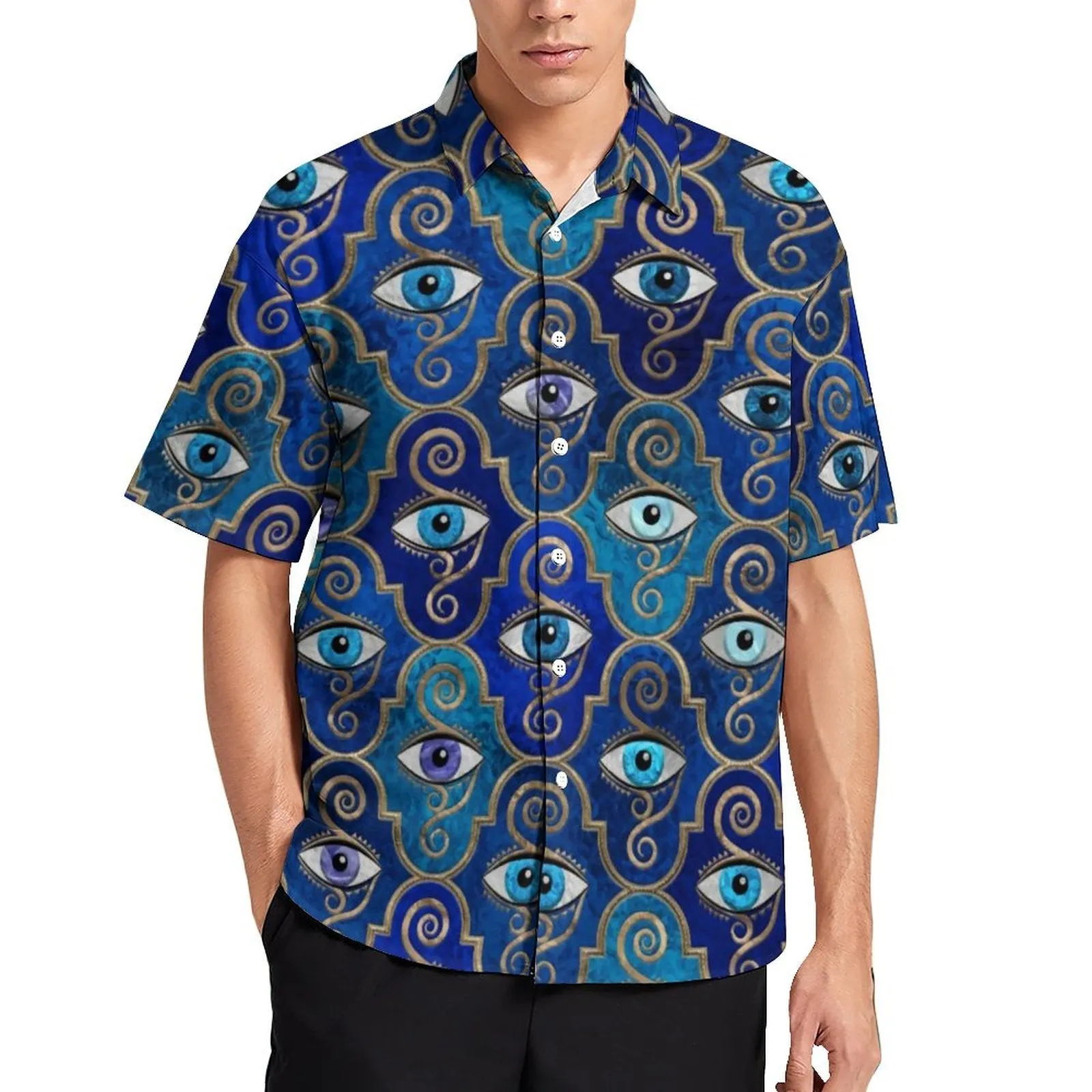 Greek Evil Eye Casual T-Shirts