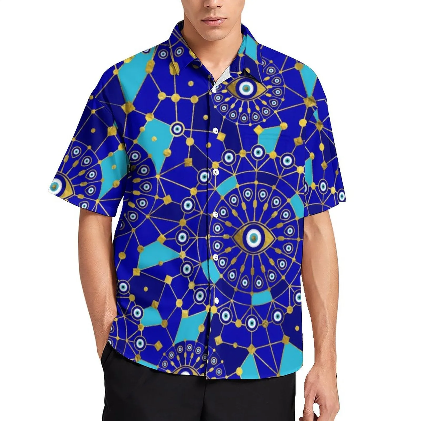 Greek Evil Eye Casual T-Shirts