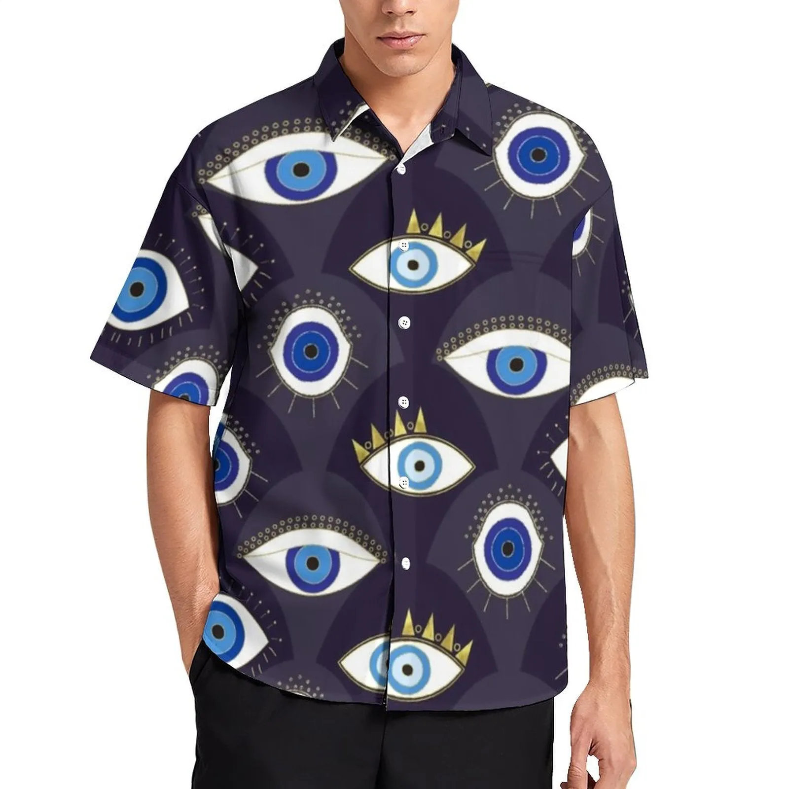 Greek Evil Eye Casual T-Shirts
