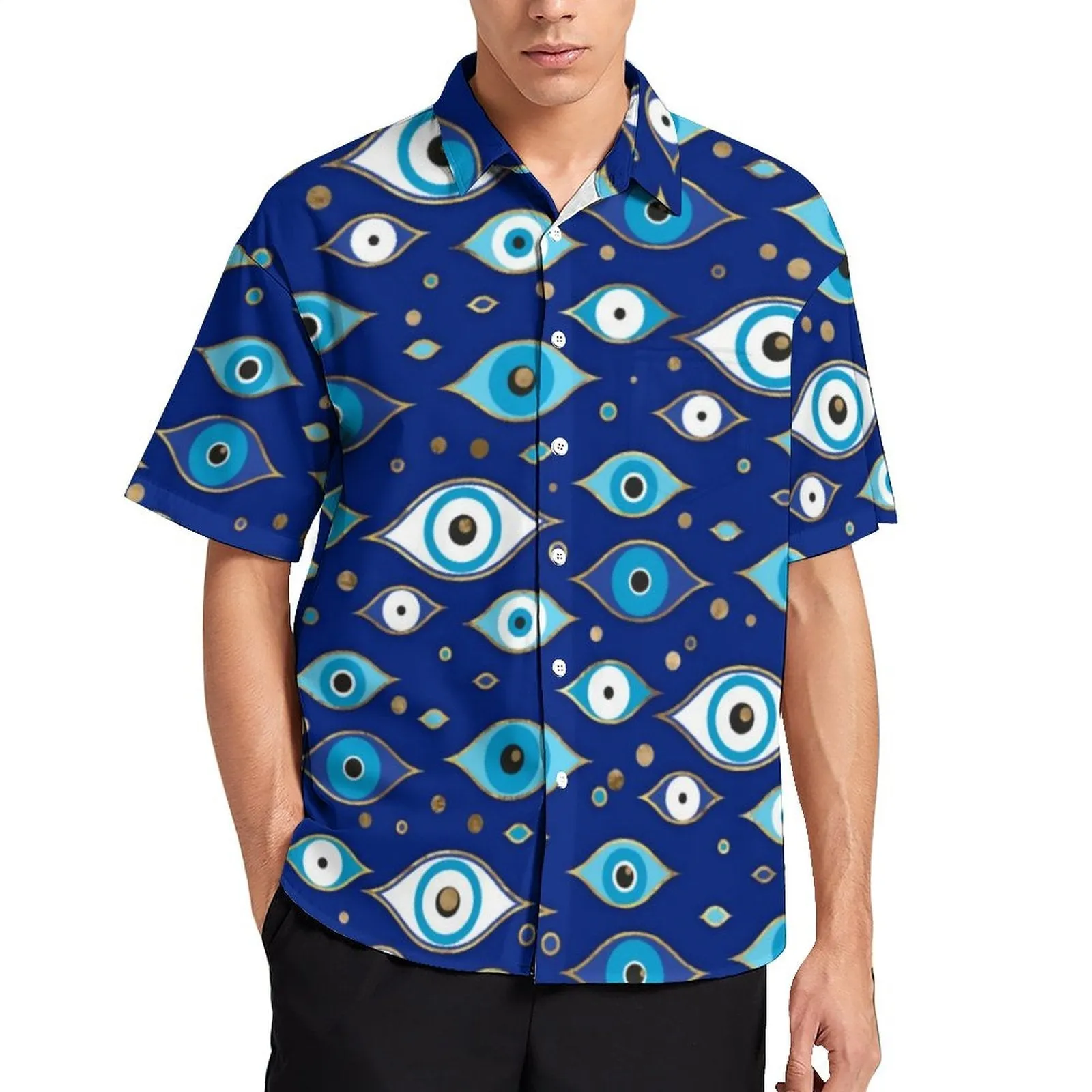 Greek Evil Eye Casual T-Shirts