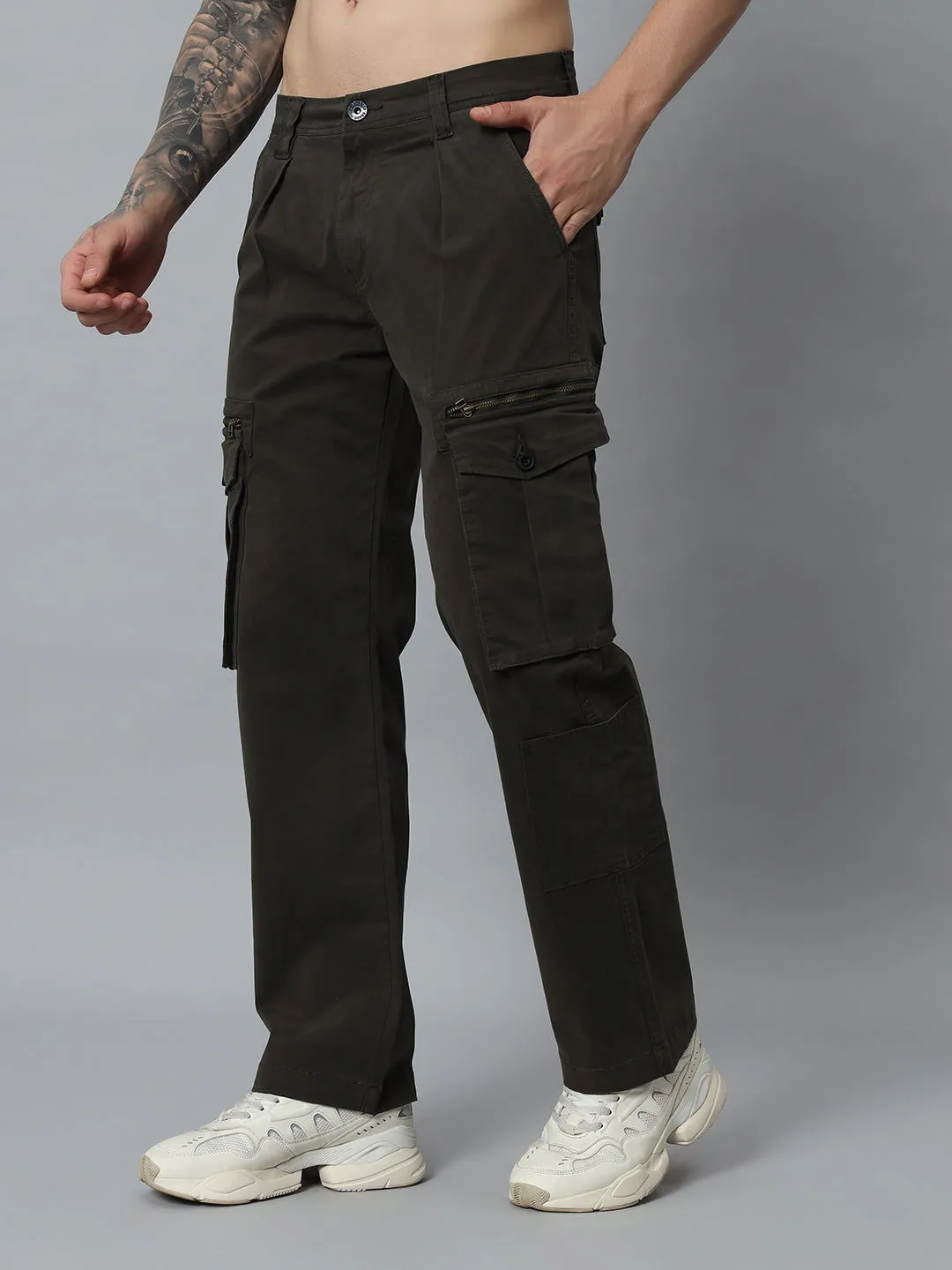 GREEN BAGGY HEAVY DUTY