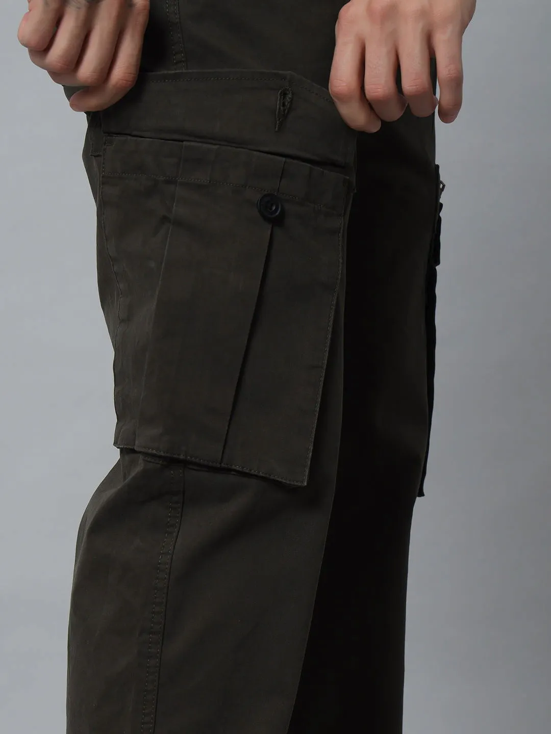 GREEN BAGGY HEAVY DUTY