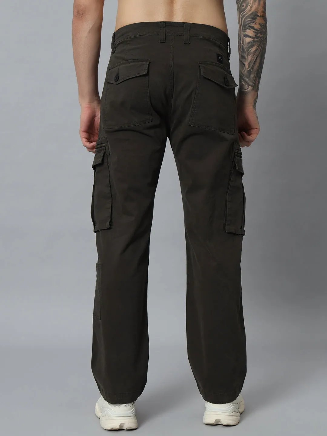 GREEN BAGGY HEAVY DUTY