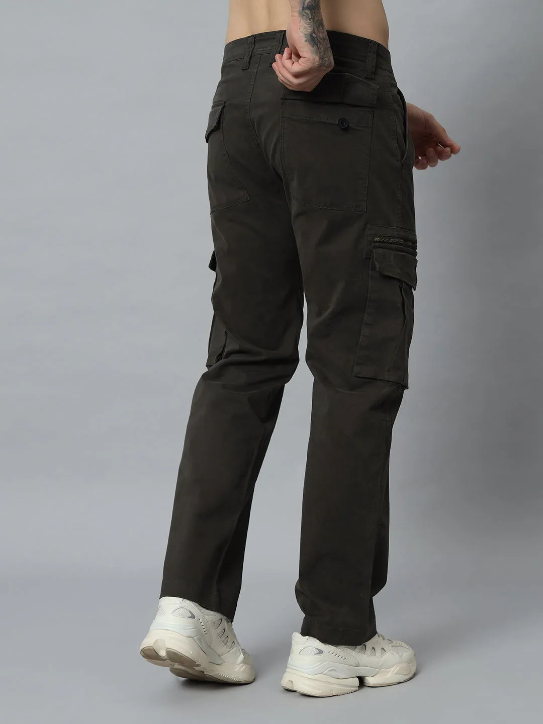 GREEN BAGGY HEAVY DUTY