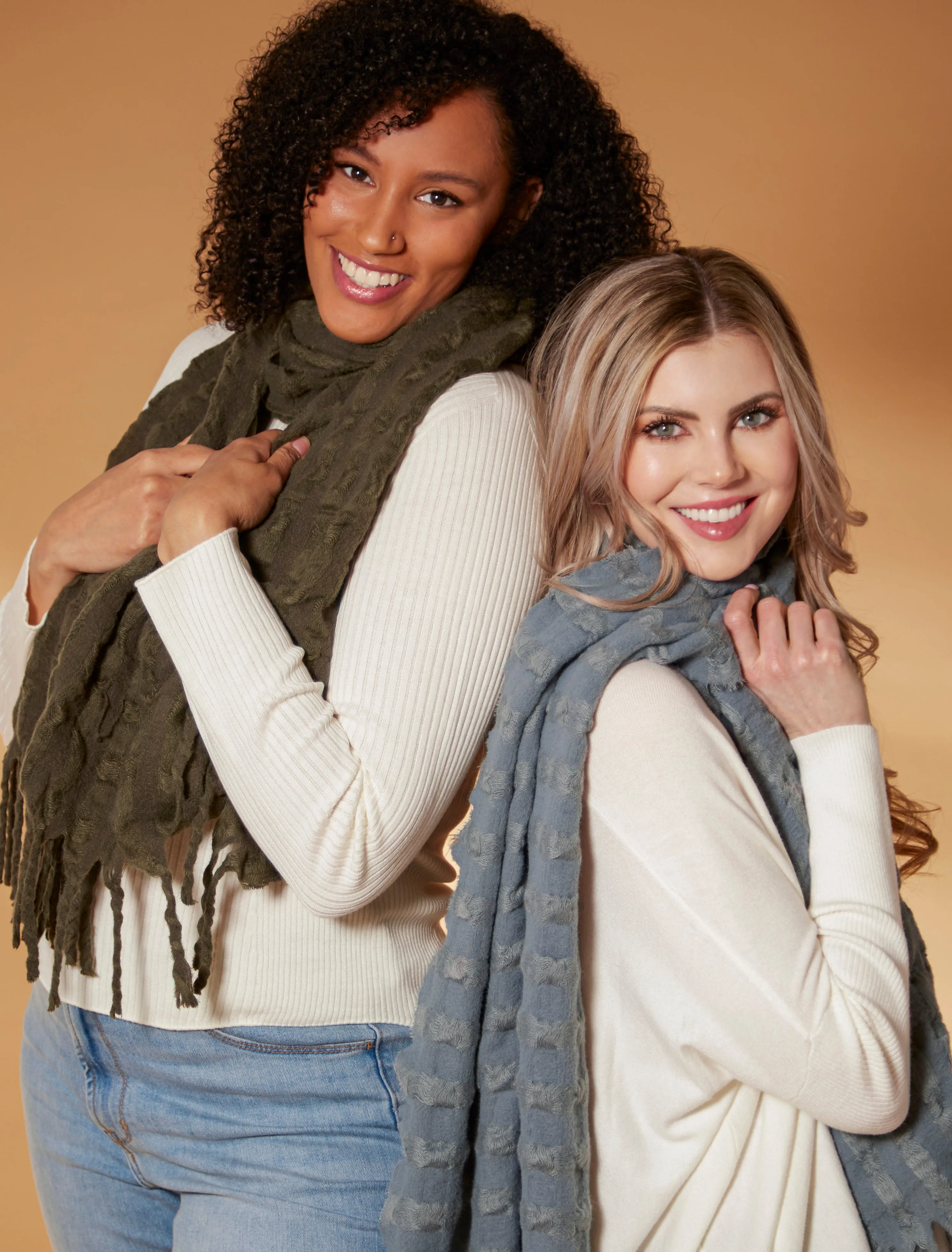 Hailey Scarf - Honey Gold