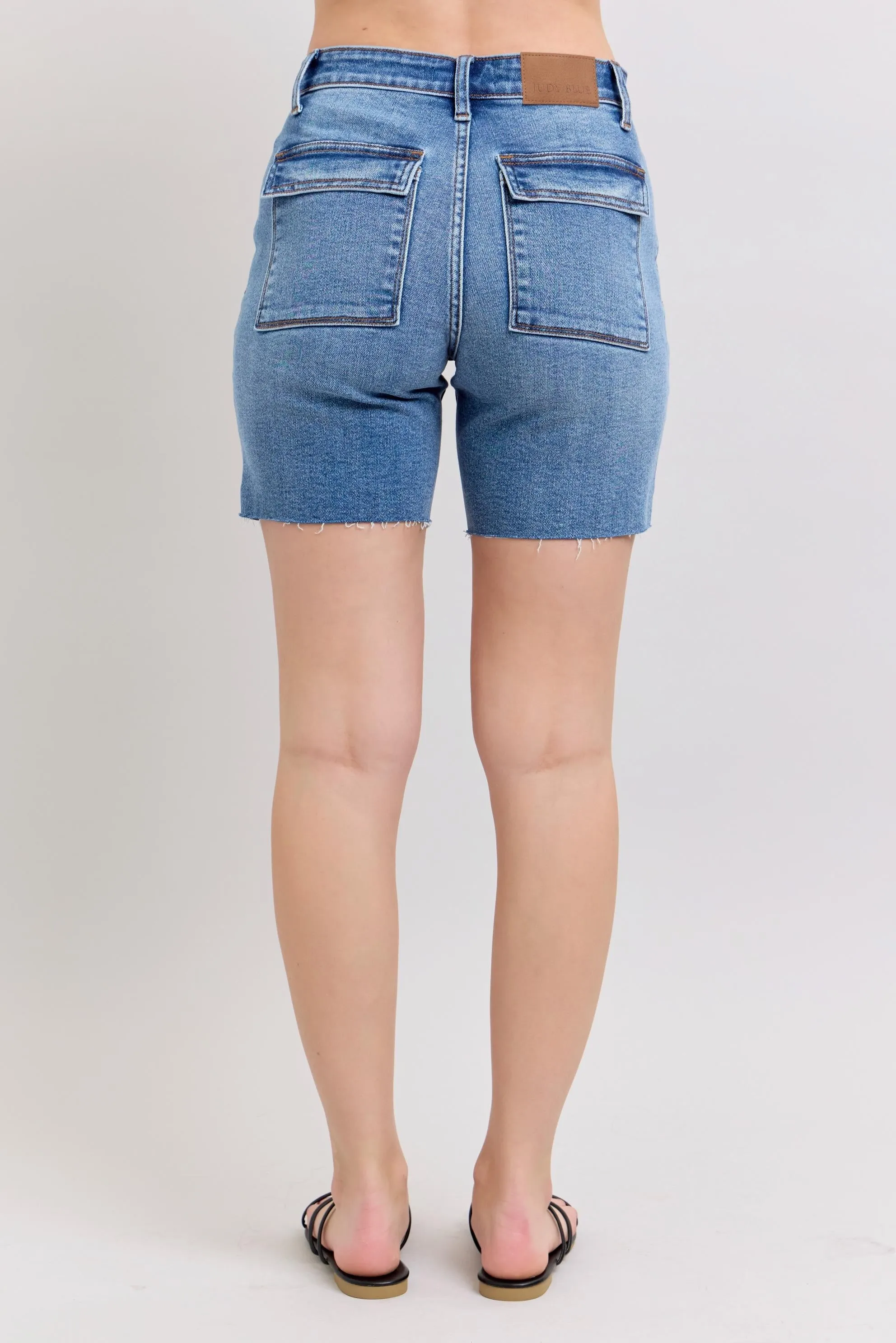 Janette Mid-Rise Bermuda Shorts