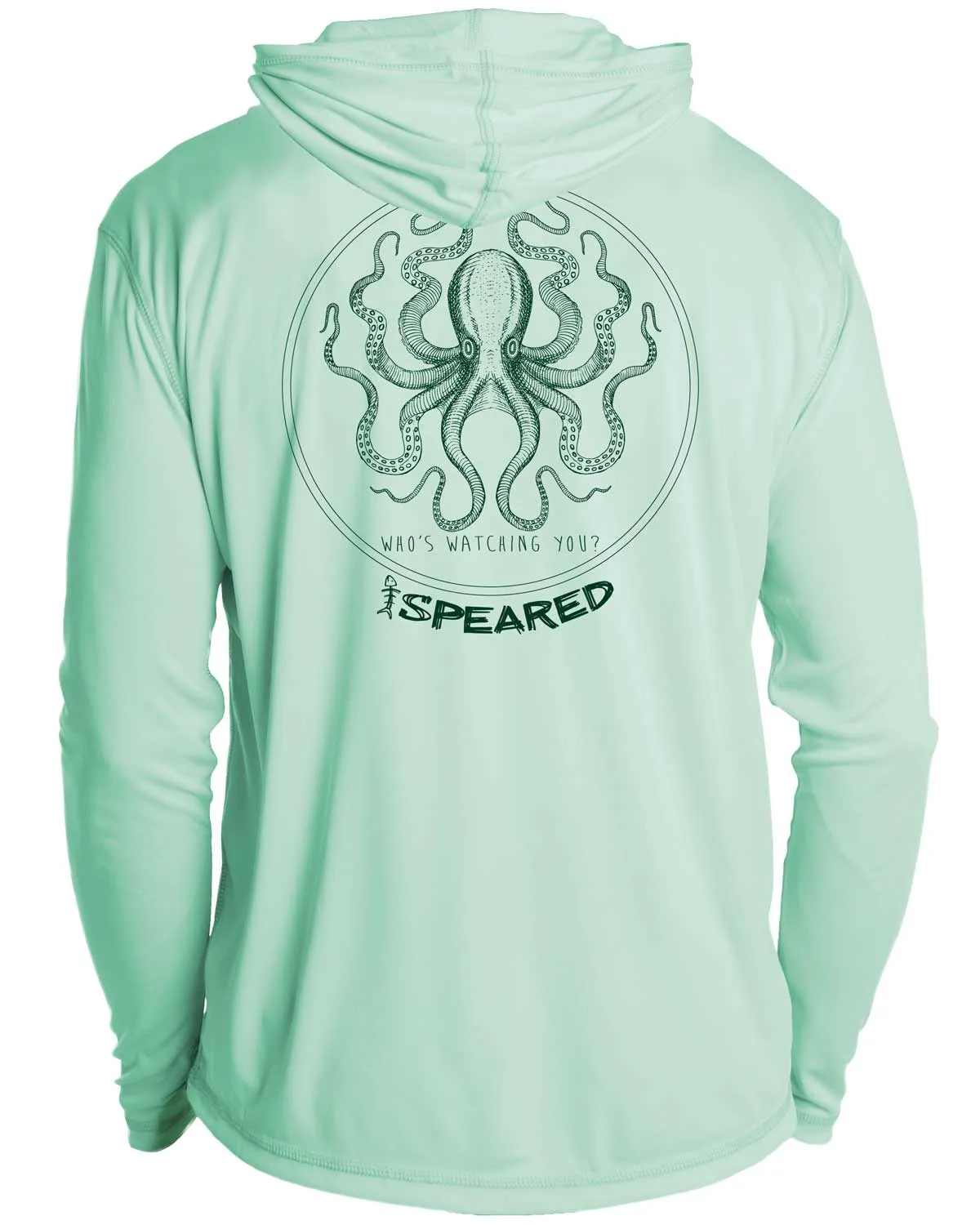 Kraken UV UPF 50  Long Sleeve Hoodie