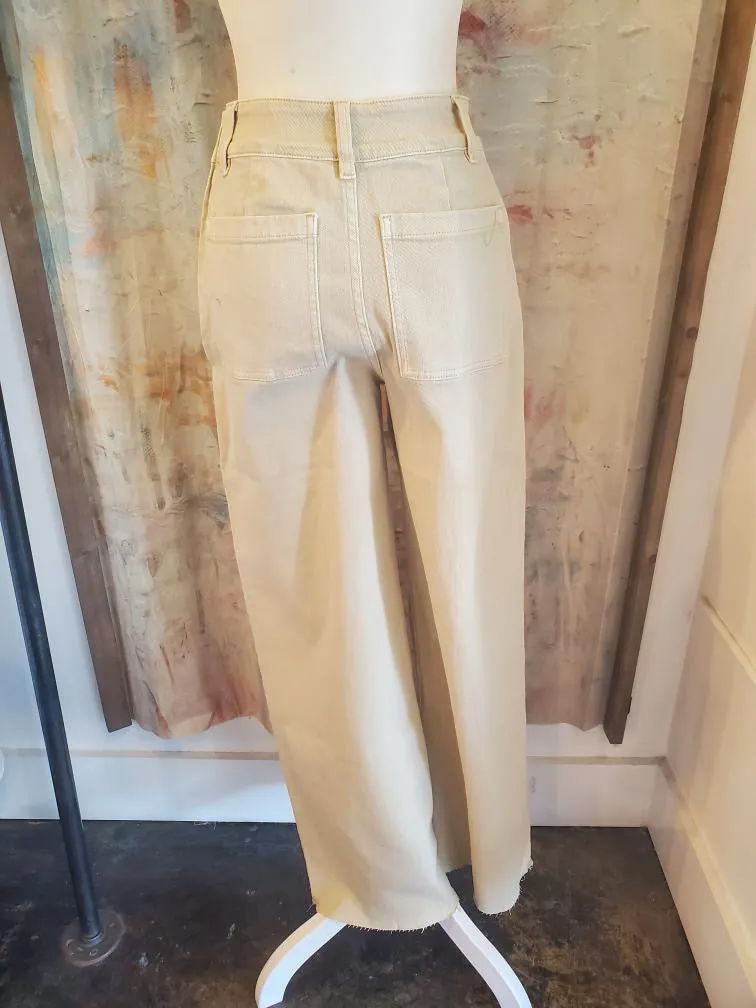 lace Up Front Detail Stretch Pants