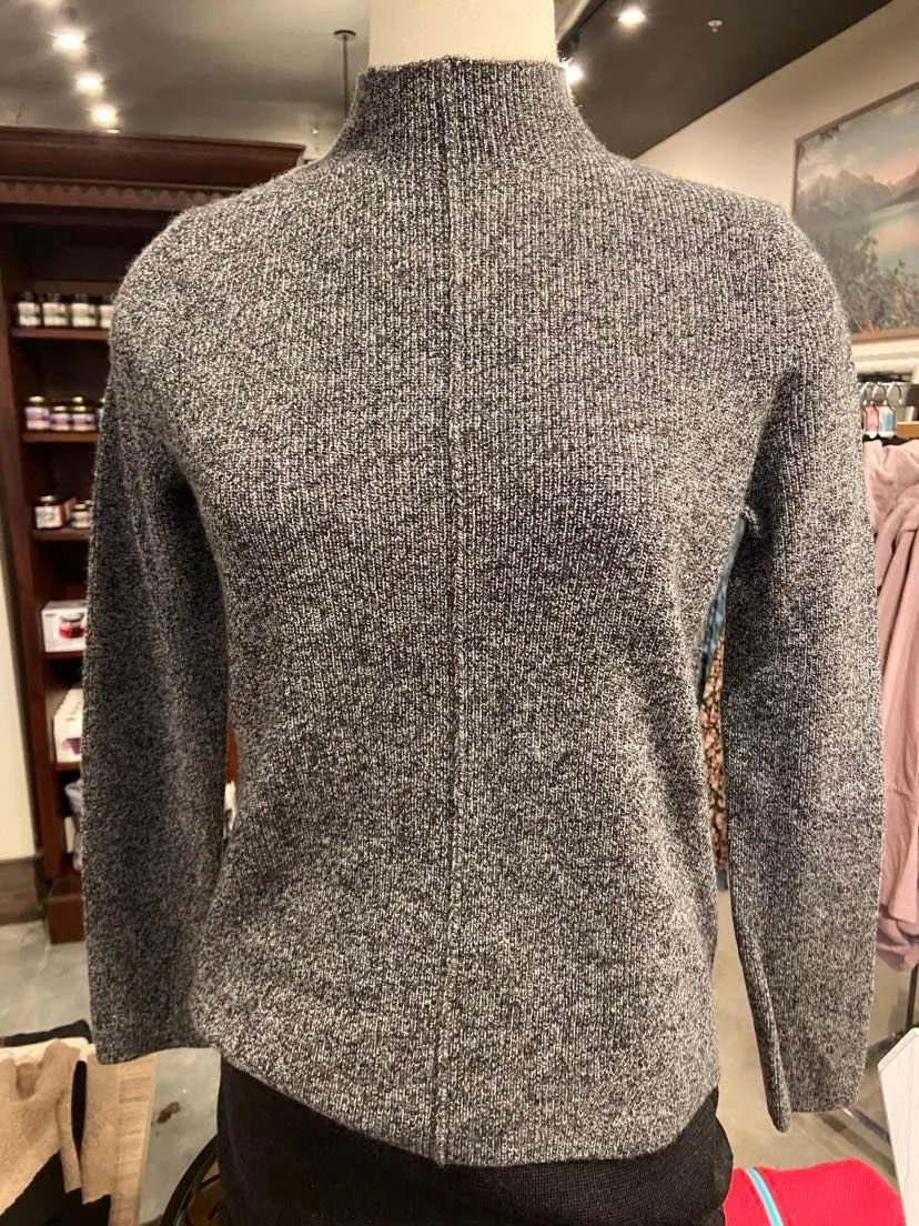 Ladies Cashmere Rib Sweater
