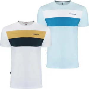 Lambretta Mens Panelled Casual T-Shirt