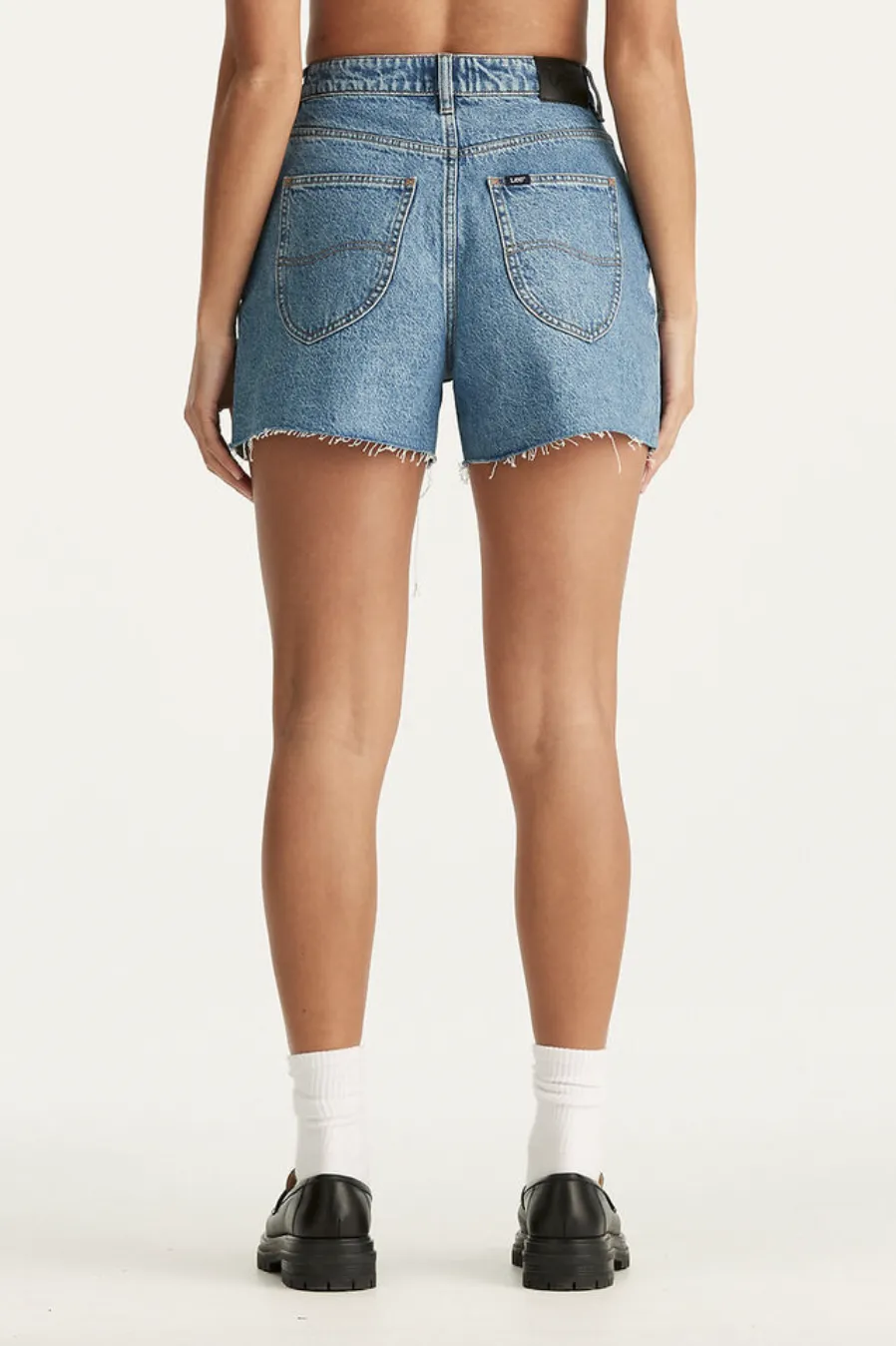 LEE HIGH RELAXED SHORT - BOLD BLUE