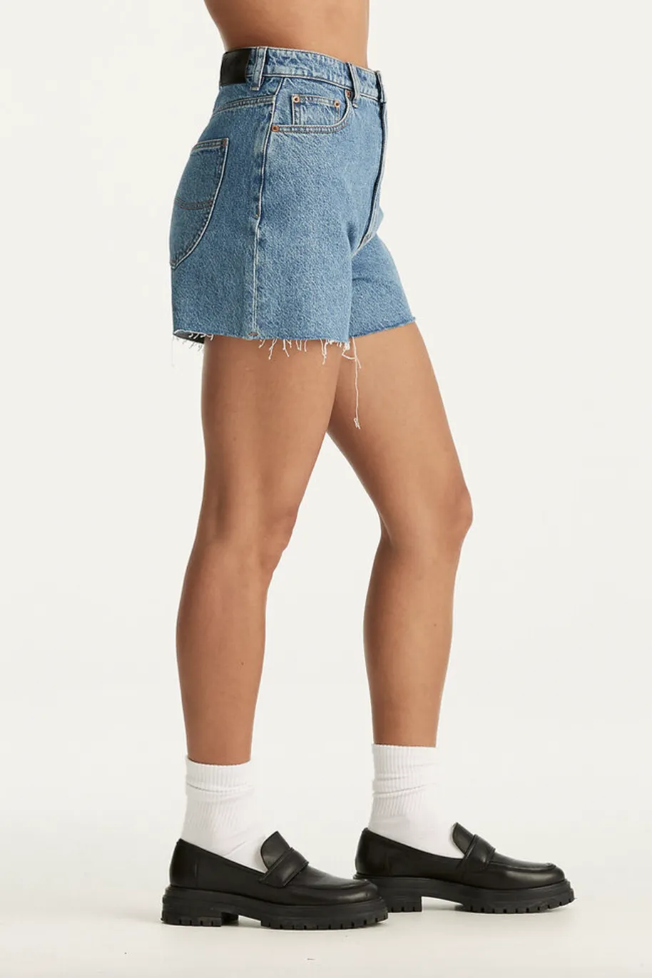 LEE HIGH RELAXED SHORT - BOLD BLUE