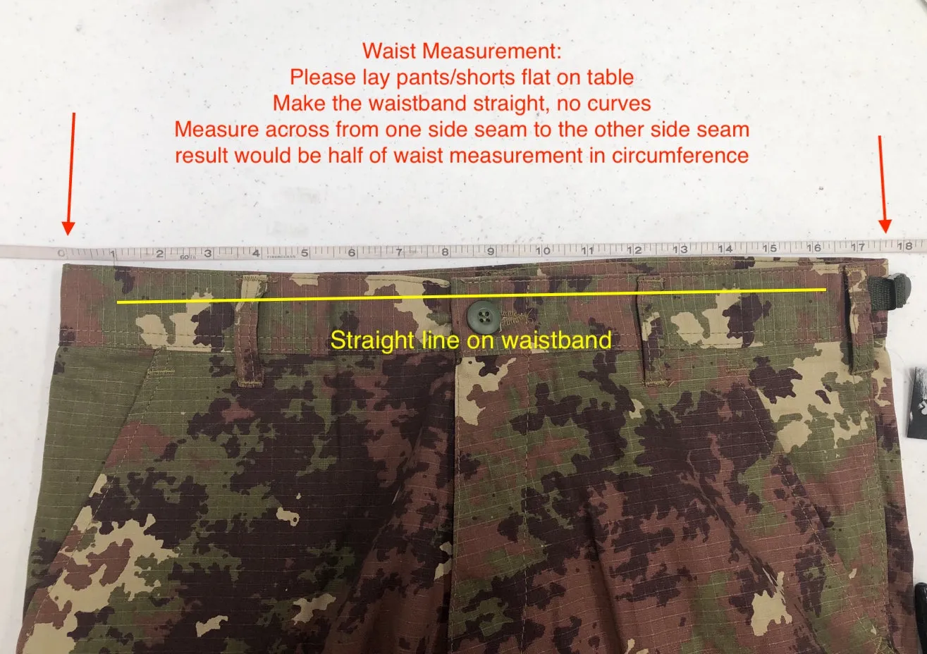 Mens Casual Multi-pocket Camouflage Cargo Pants Military Army Trousers BDU Pants Trousers with Button Fly