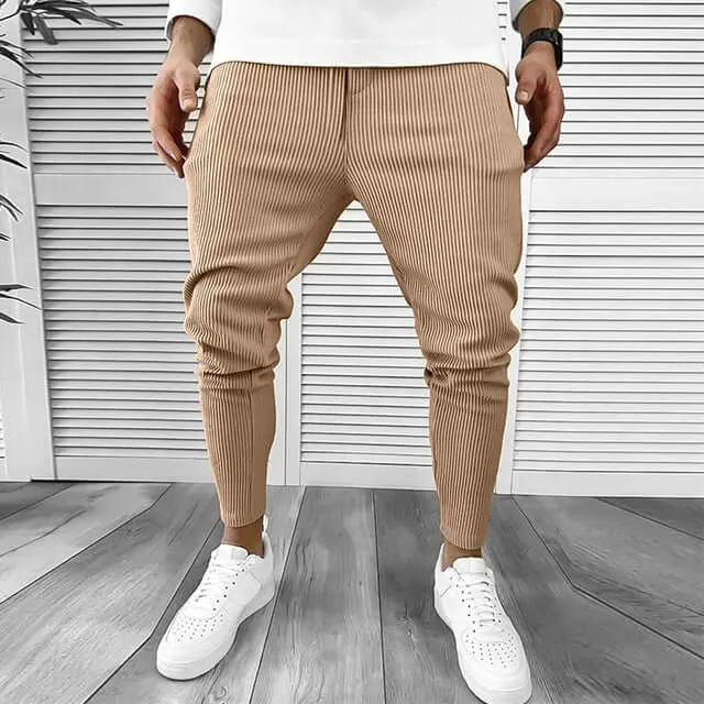 Men's Casual Tailored Trousers: Versatile & Comfortable