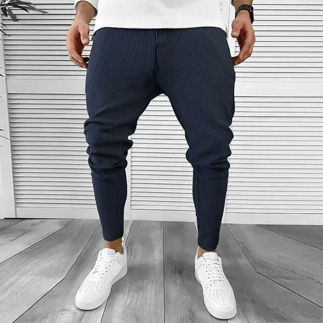 Men's Casual Tailored Trousers: Versatile & Comfortable