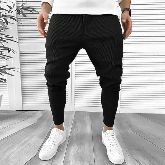 Men's Casual Tailored Trousers: Versatile & Comfortable
